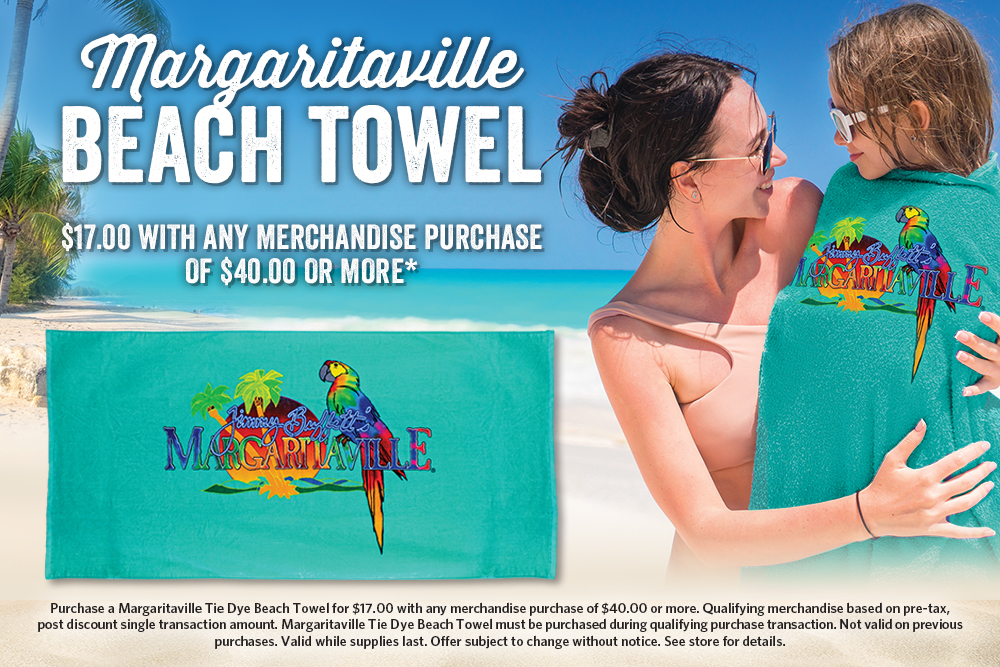 Margaritaville Beach Towel