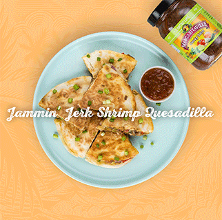 Jammin Jerk Shrimp Quesadilla recipe