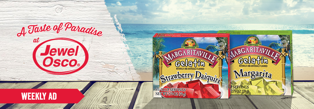 Margaritaville Foods Available at Jewel Osco