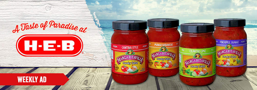 Margaritaville Foods Available at HEB