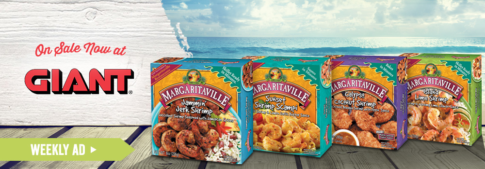 Margaritaville Foods Available at Giant