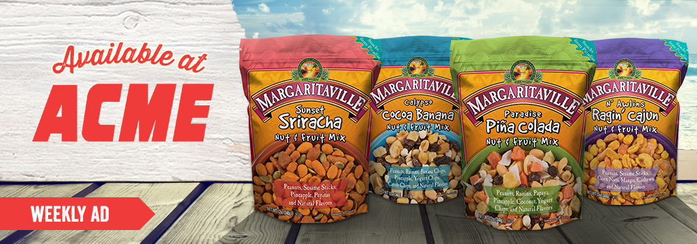 Margaritaville Foods Available at Hannaford