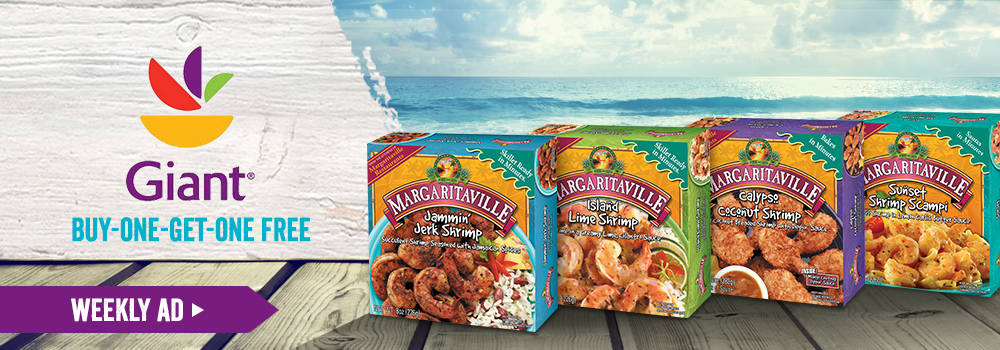 Margaritaville Foods Available at Giant